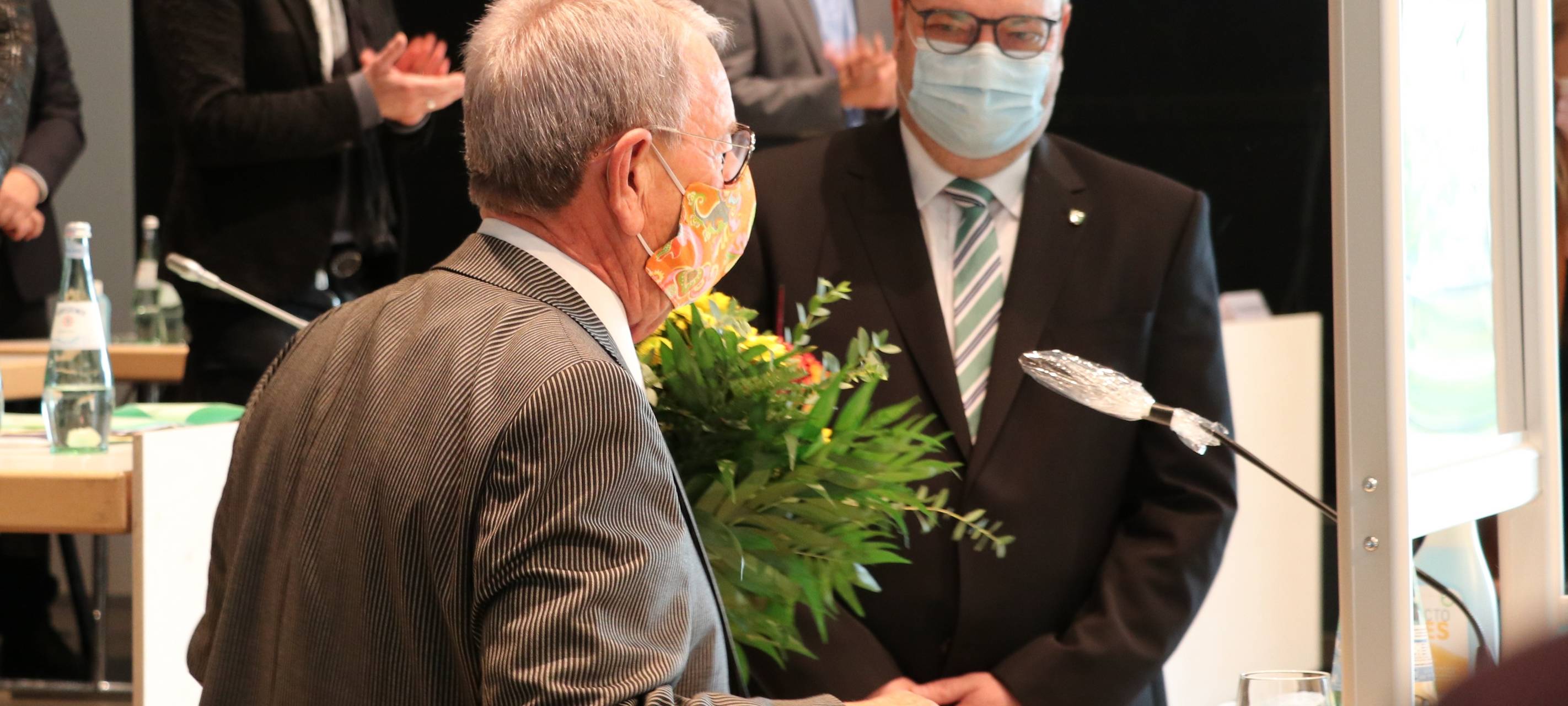 Die Vereidigung von Landrat Bodo Klimpel im Kreistag Recklinghausen