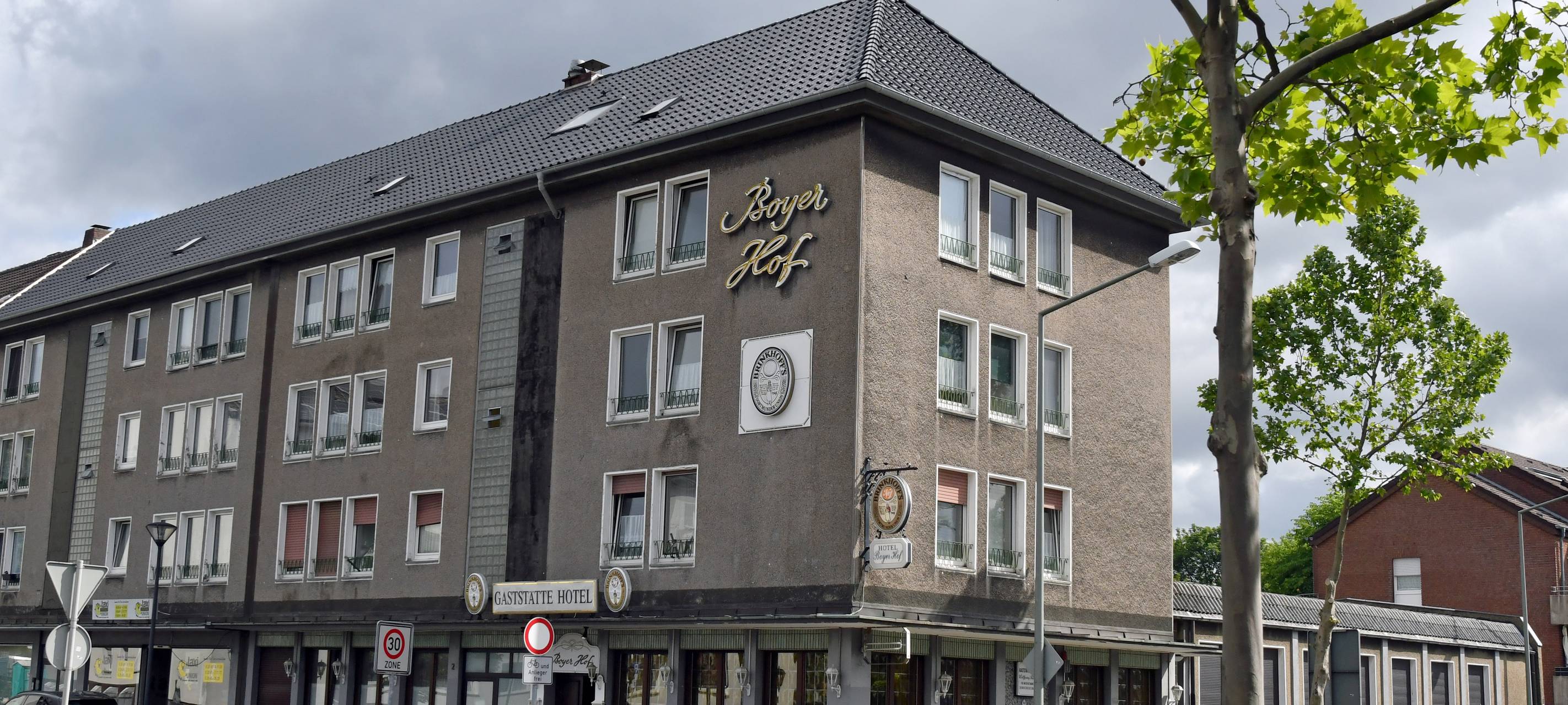 Das Hotel "Boyer Hof" in Bottrop