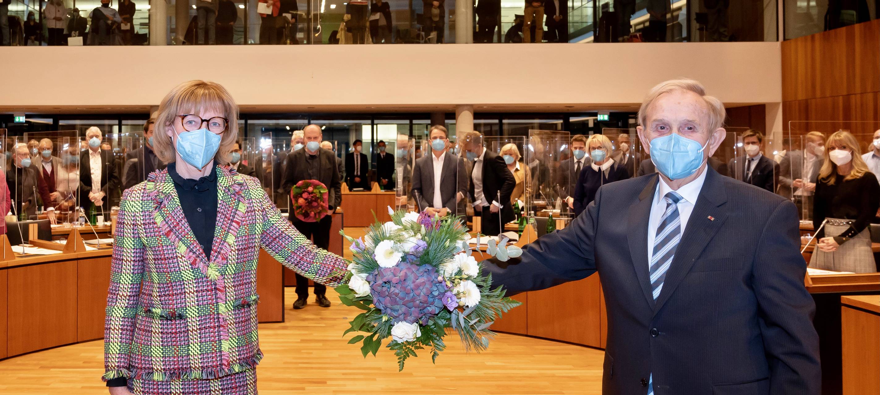Karin Welge bei ihrer Vereidigung im Gelsenkirchener Rat