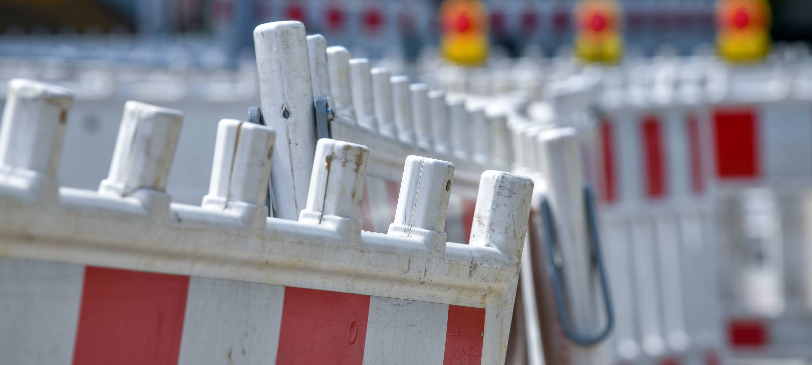 Baustellen-Absperrung