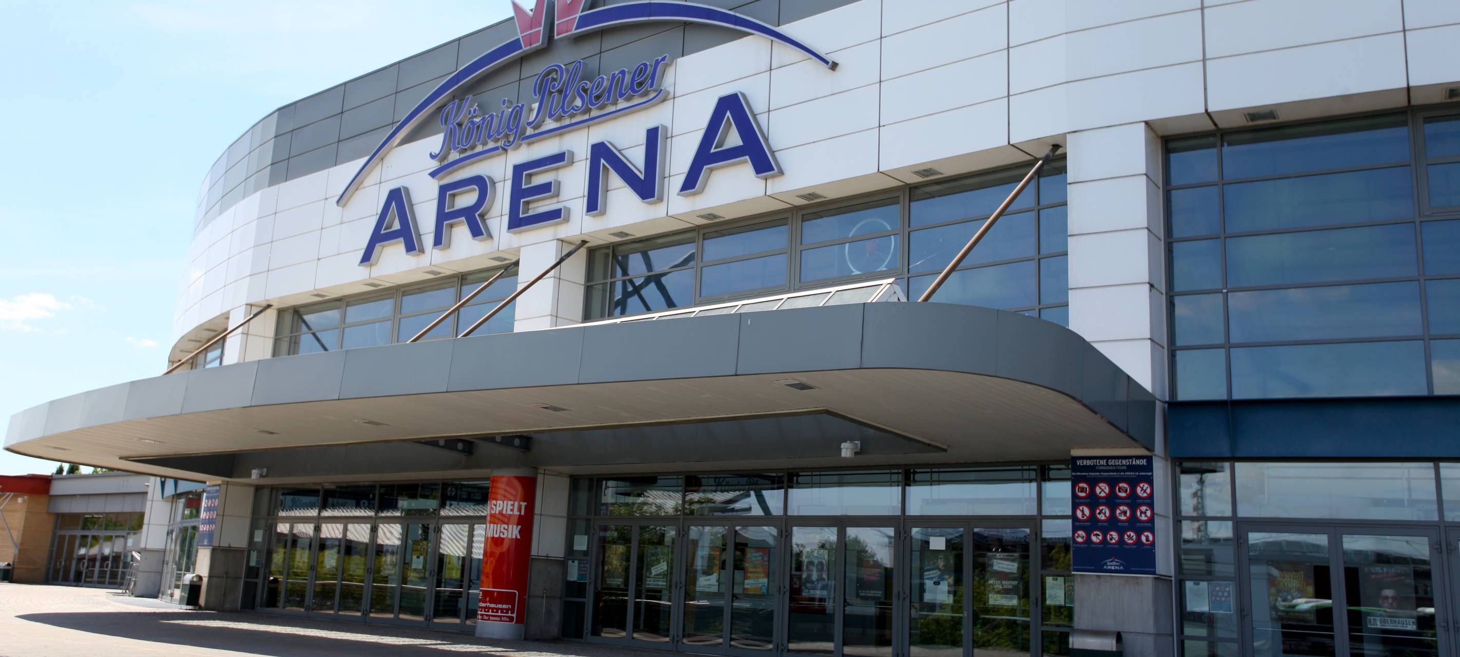 Die König-Pilsener-Arena in Oberhausen