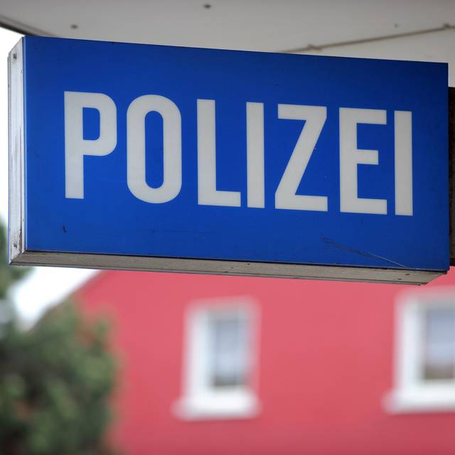 Schild der Polizeiwache in Gelsenkirchen-Horst