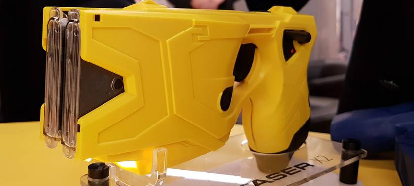 Taser-Test bei der Gelsenkirchener Polizei startet