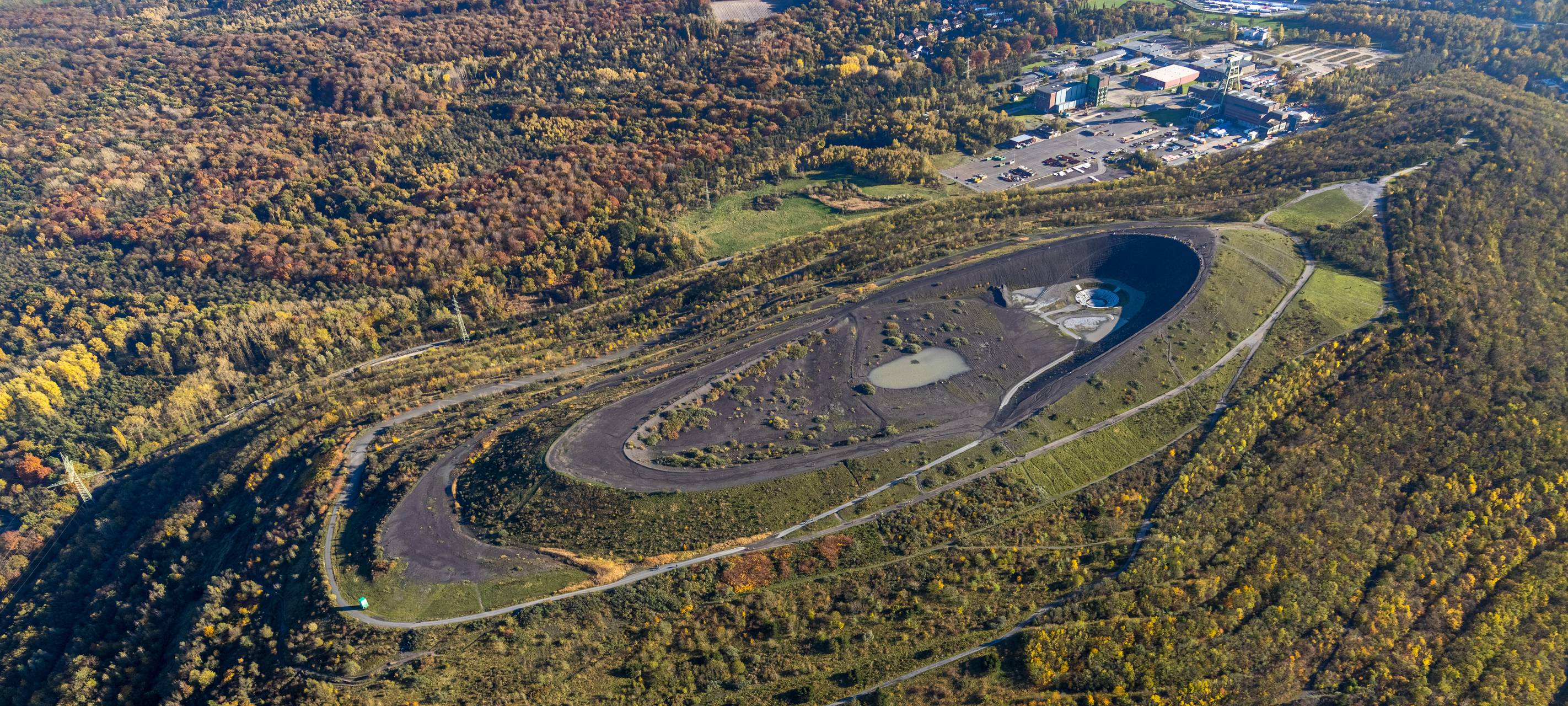 Windrad-Pläne für die Halde Haniel in Bottrop