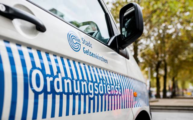Fahrzeug des Kommunalen Ordnungsdienstes in Gelsenkirchen KOD