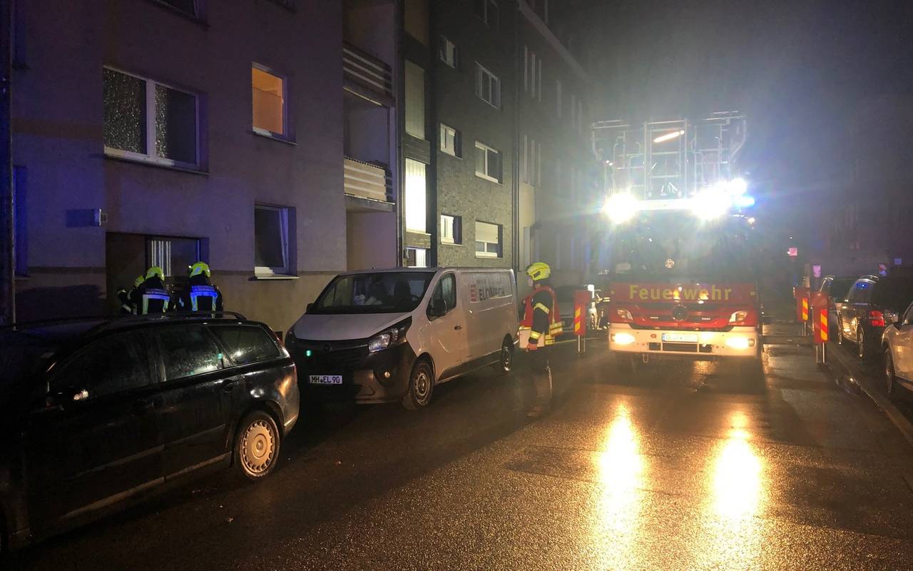 Feuerwehreinsatz an der Rheinischen Straße in Gelsenkirchen