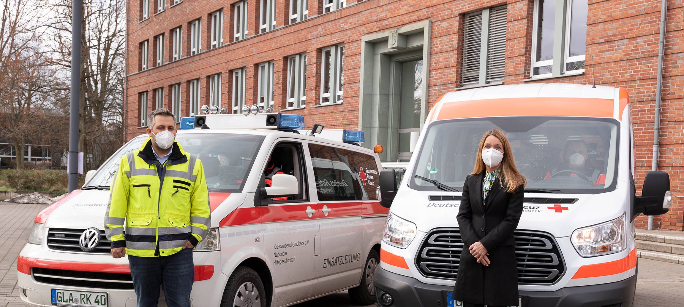 Fahrdienst DRK Gladbeck Impfung Impfzentrum