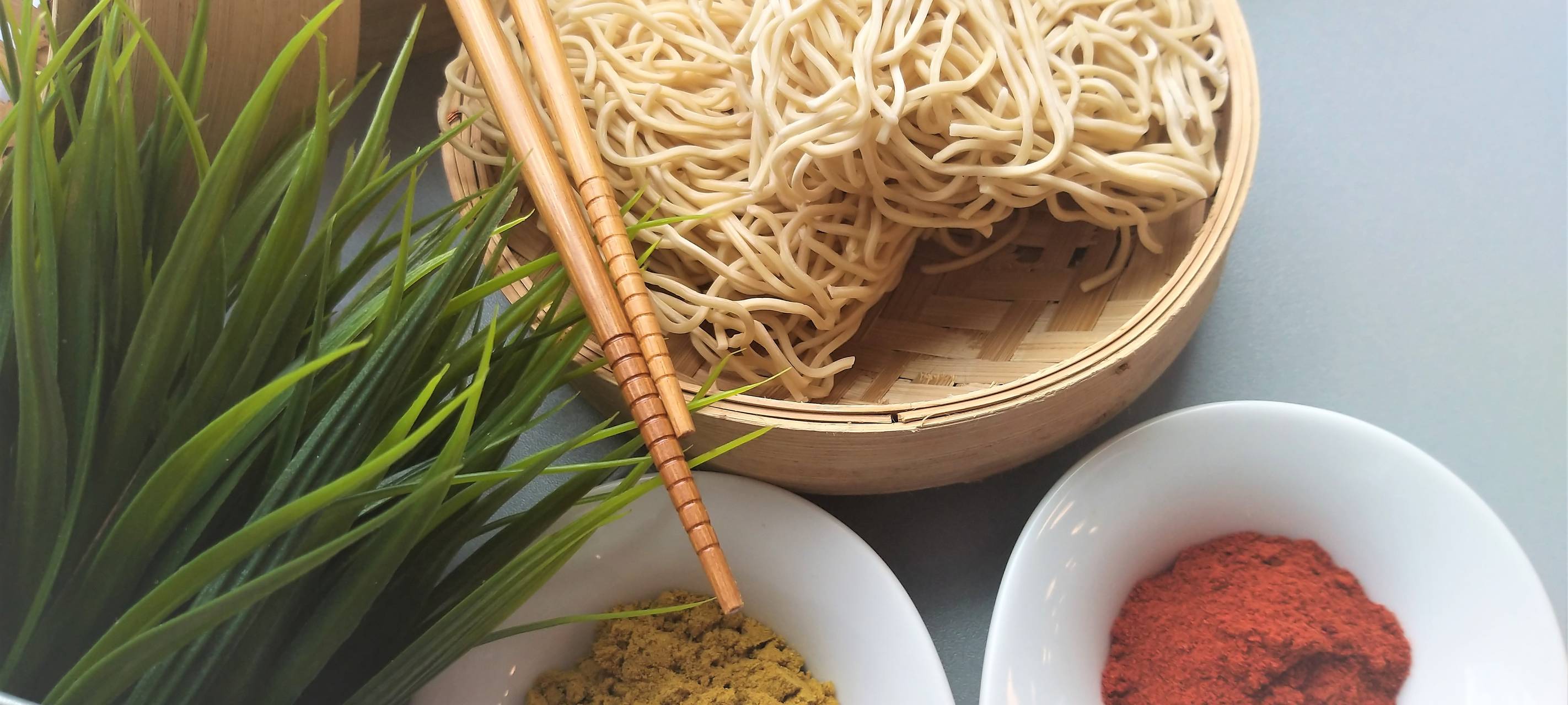 Thai Hähnchencurry mit asiatischen Nudeln und Gemüsen (17.03.2021)