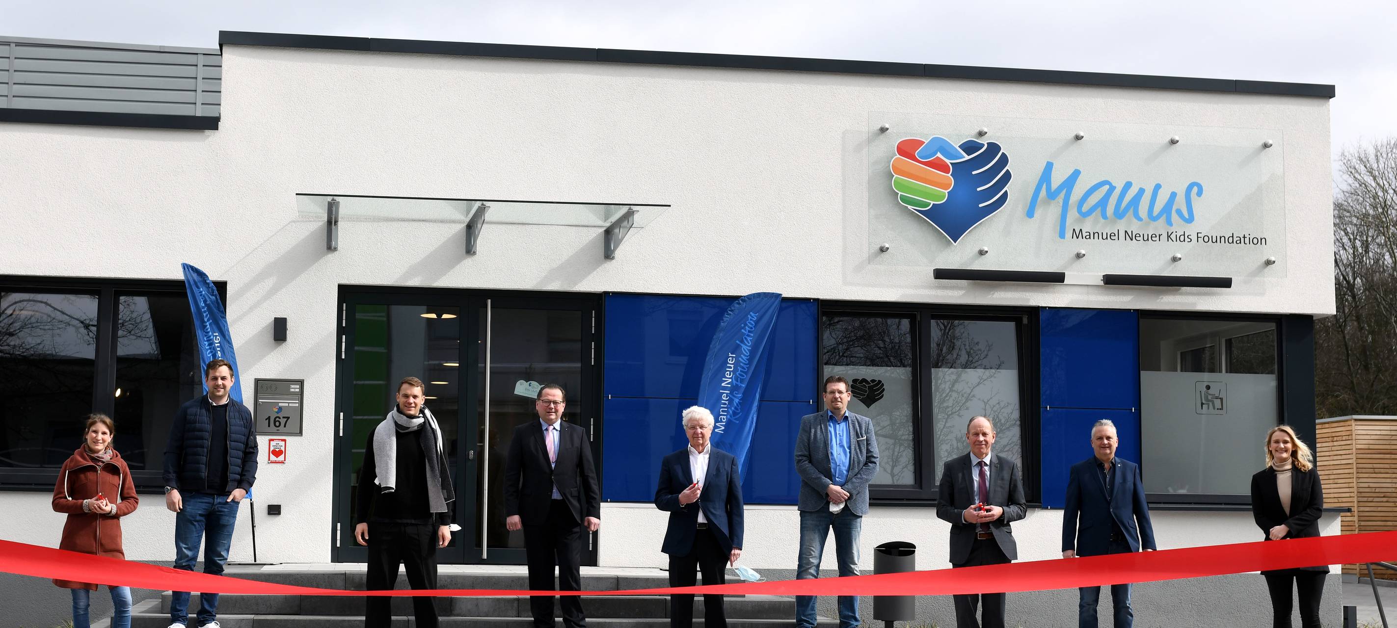 Manuel Neuer eröffnet sein Kinder- und Jugendhaus in Bottrop