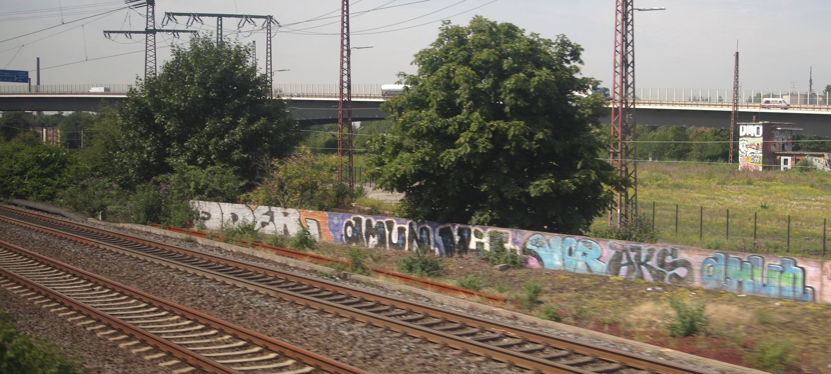 Brückenschäden auf der Bahnstrecke von Bottrop nach Gladbeck