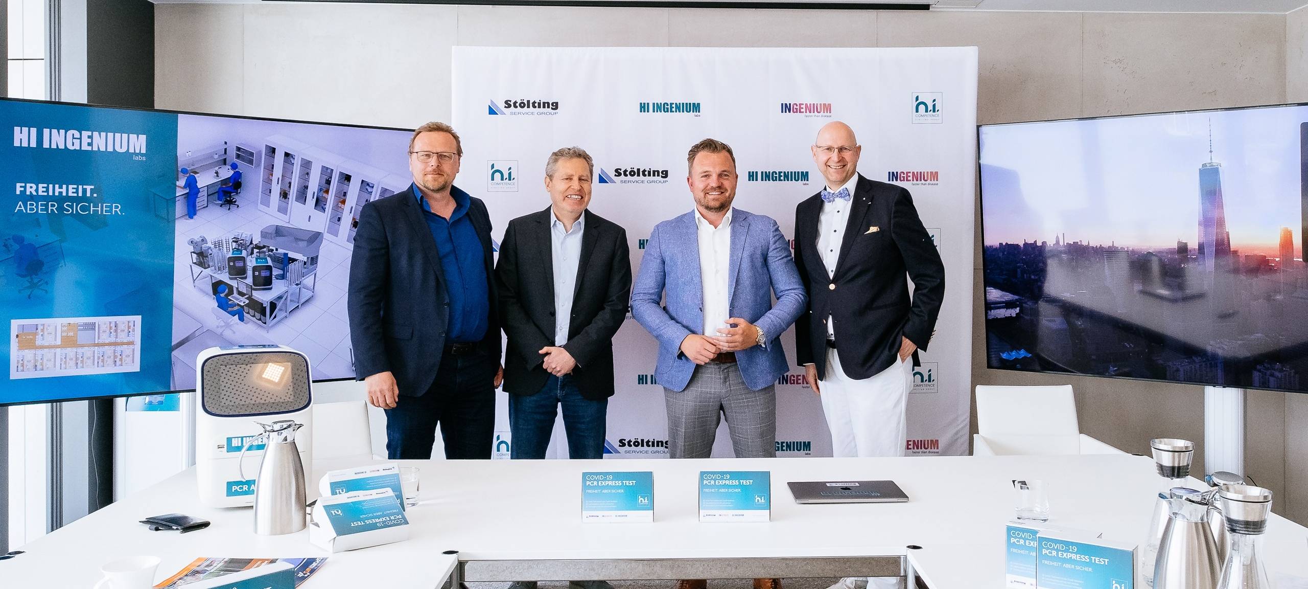 Gurgel-PCR-Tests Stölting