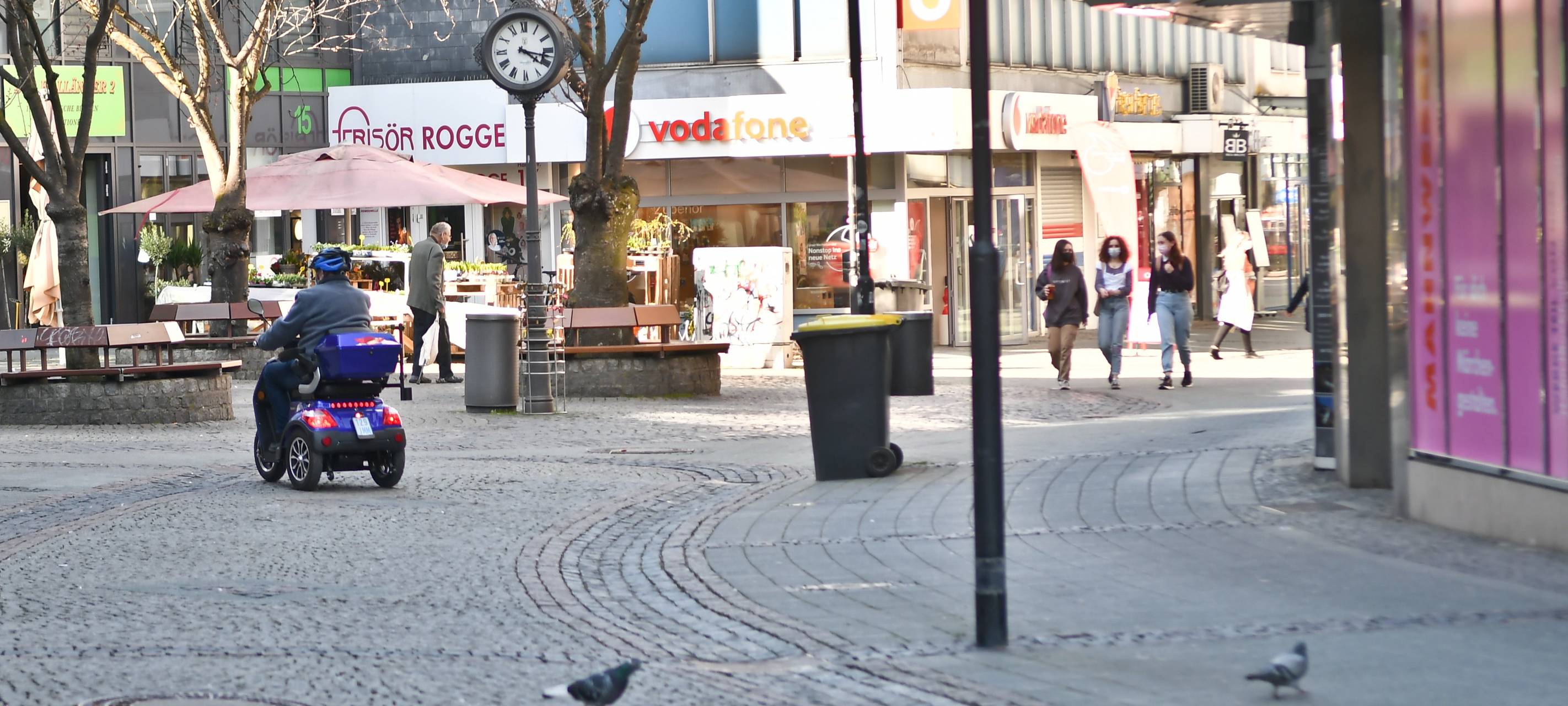 Die Fußgängerzone in Bottrop