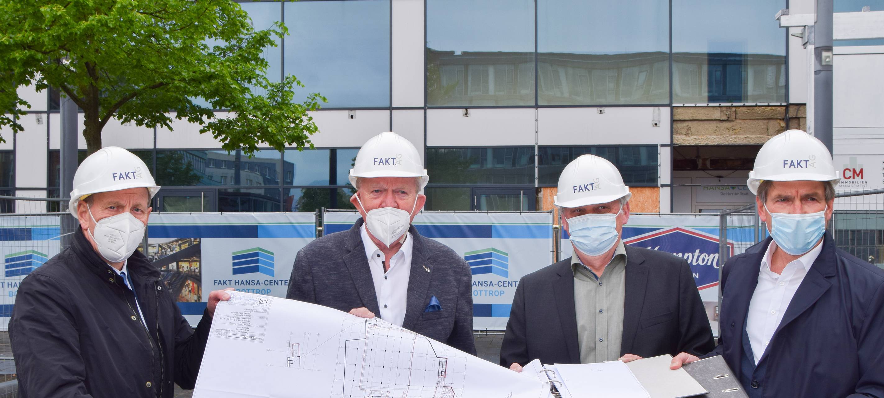 Bauantrag Hansa Center