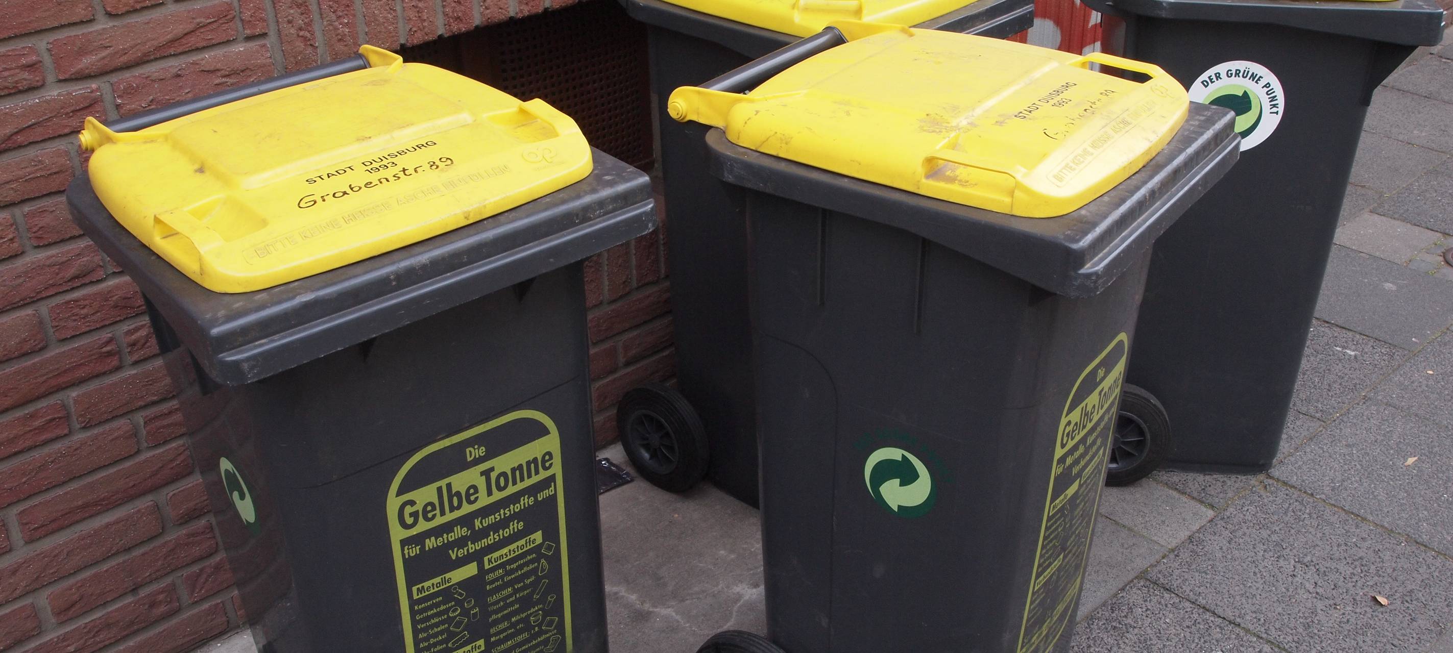 Wertstofftonne könnte in Gladbeck 2022 kommen