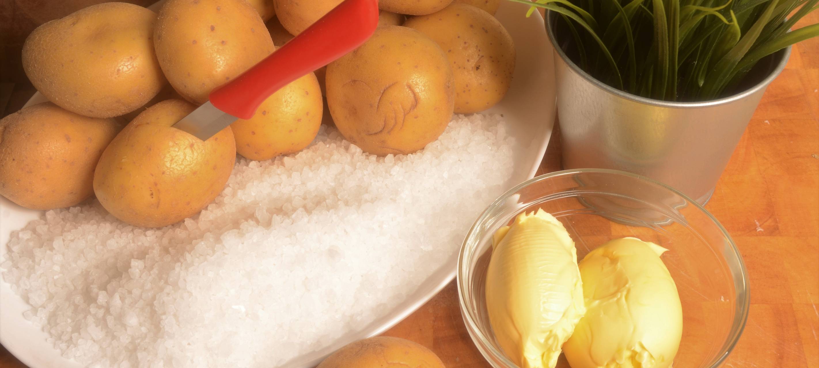 Kartoffelpüree mit Kabeljau