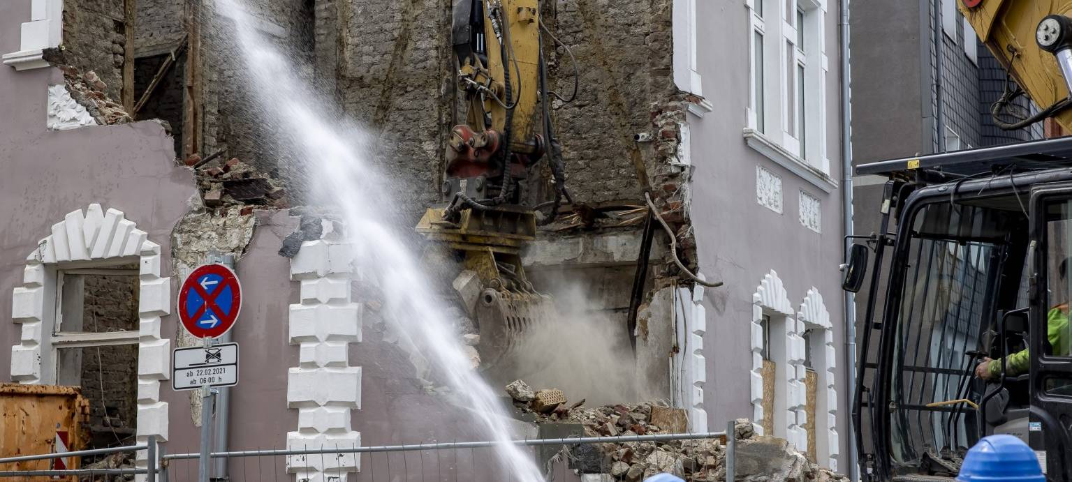 Abriss Schrottimmobilie Robergstraße