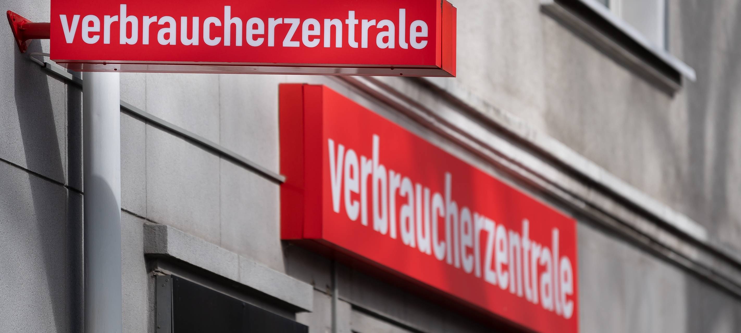 Das Schild der Verbraucherzentrale Gelsenkirchen