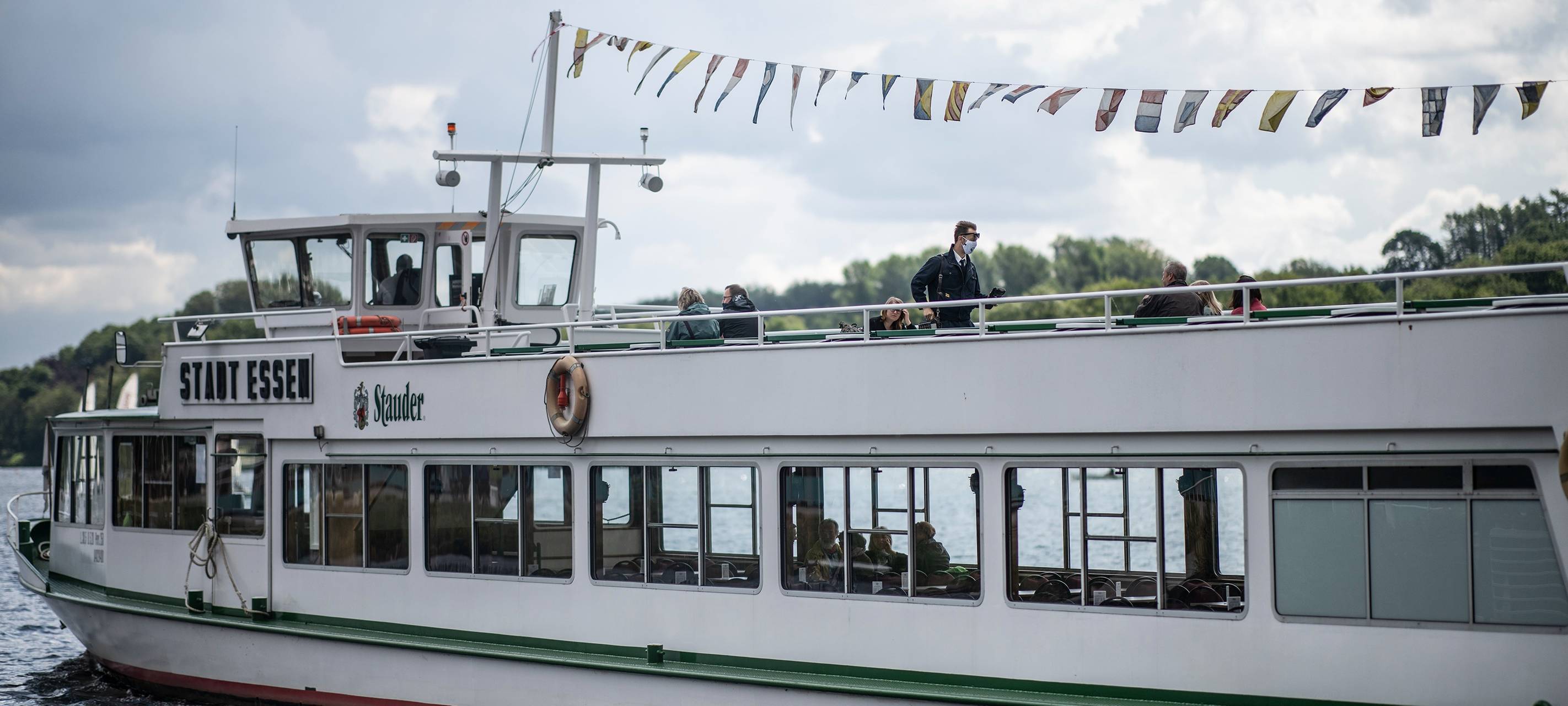 Ein Schiff der Weißen Flotte