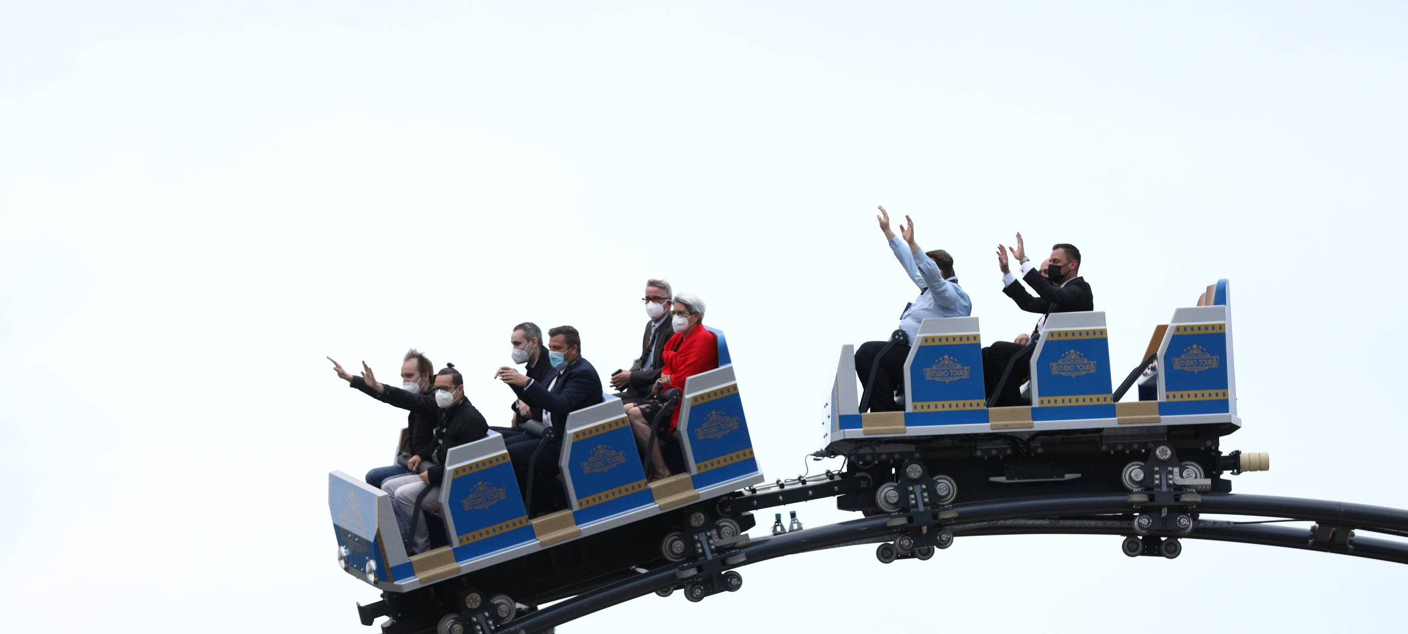 Achterbahn Movie Park Studio Tour