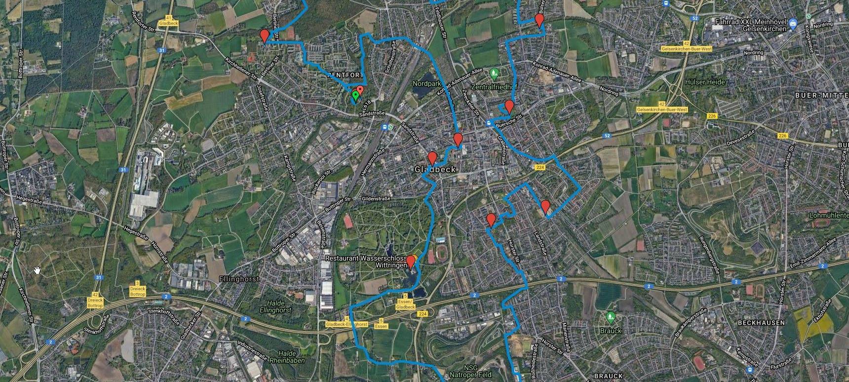 Gladbecker Rätsel-Radtour