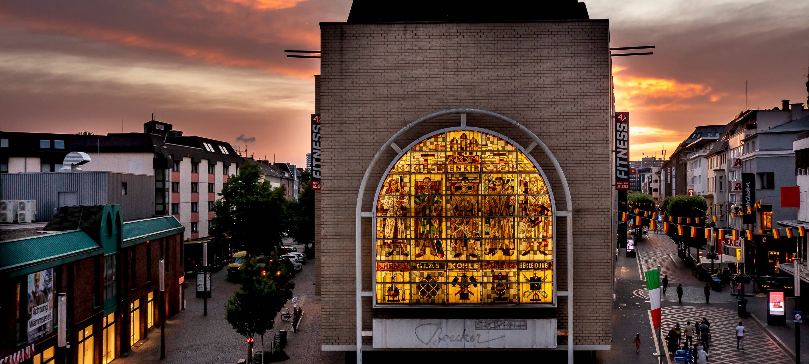 Bahnhofsfenster Gelsenkirchen
