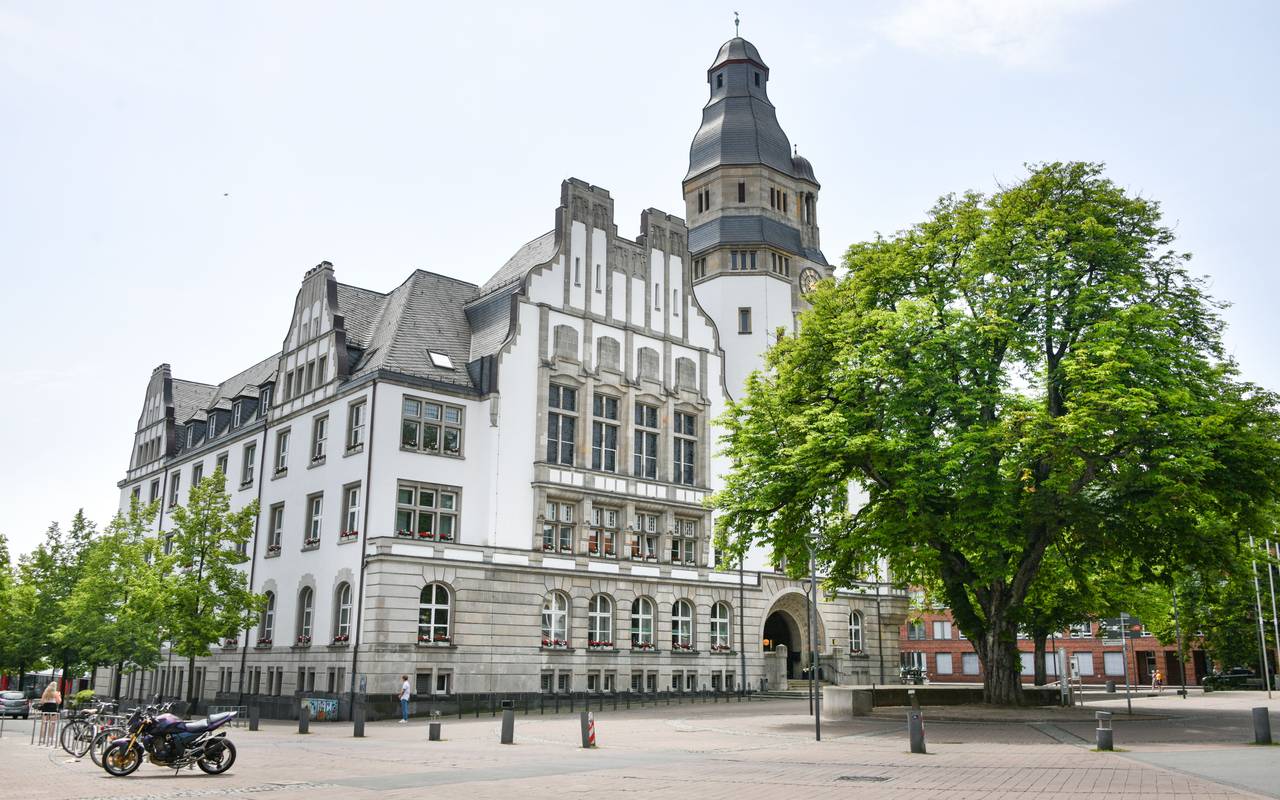 Das Rathaus in Gladbeck von außen