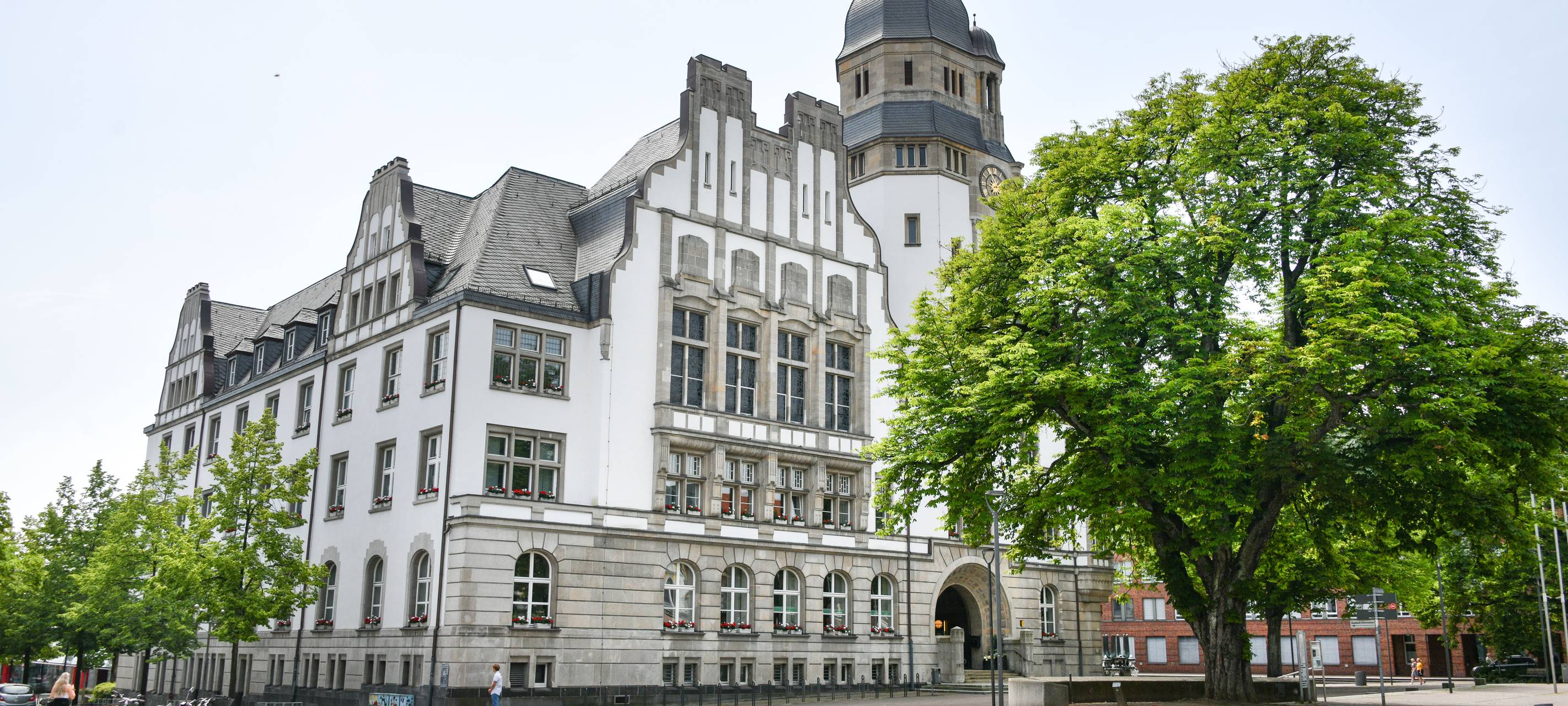 Das Rathaus in Gladbeck von außen