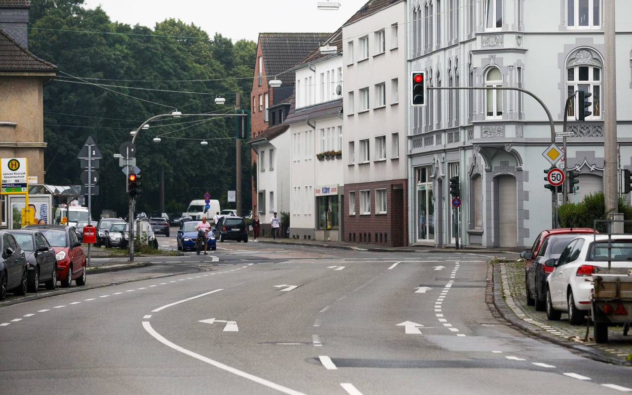 Die Horster Straße in Bottrop