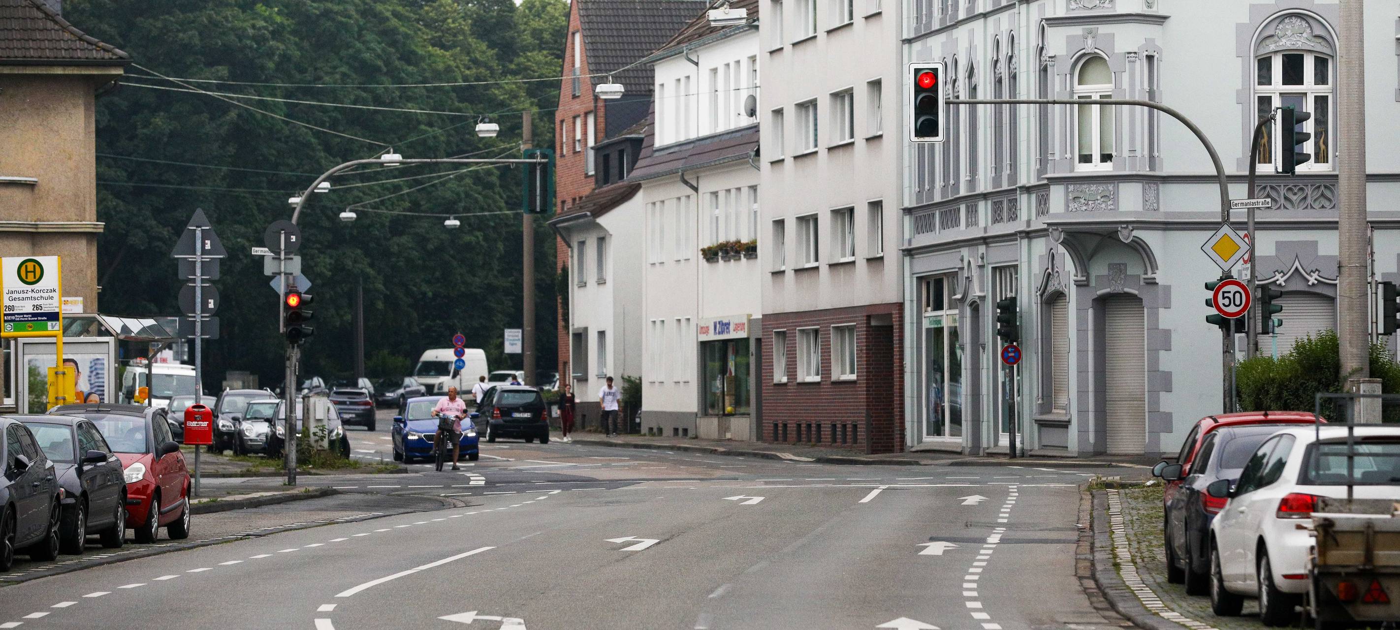 Die Horster Straße in Bottrop
