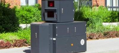 Semistationärer Blitzer Rudi