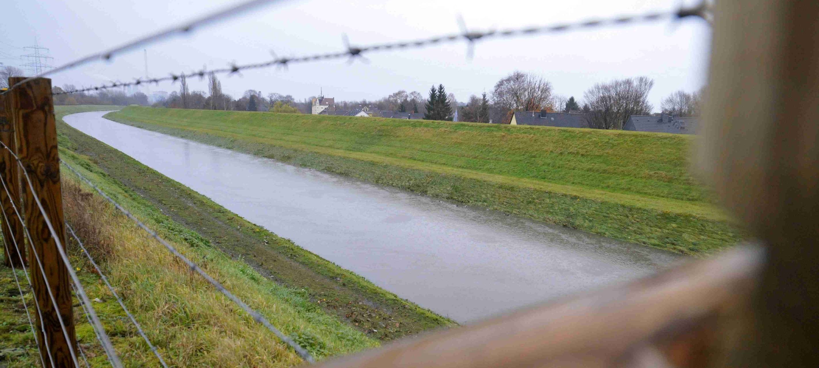 Hochwasser an der Emscher