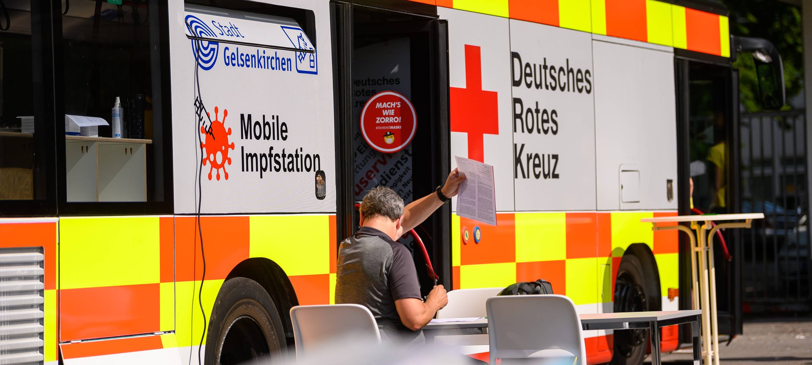 Der Impfbus in Gelsenkirchen