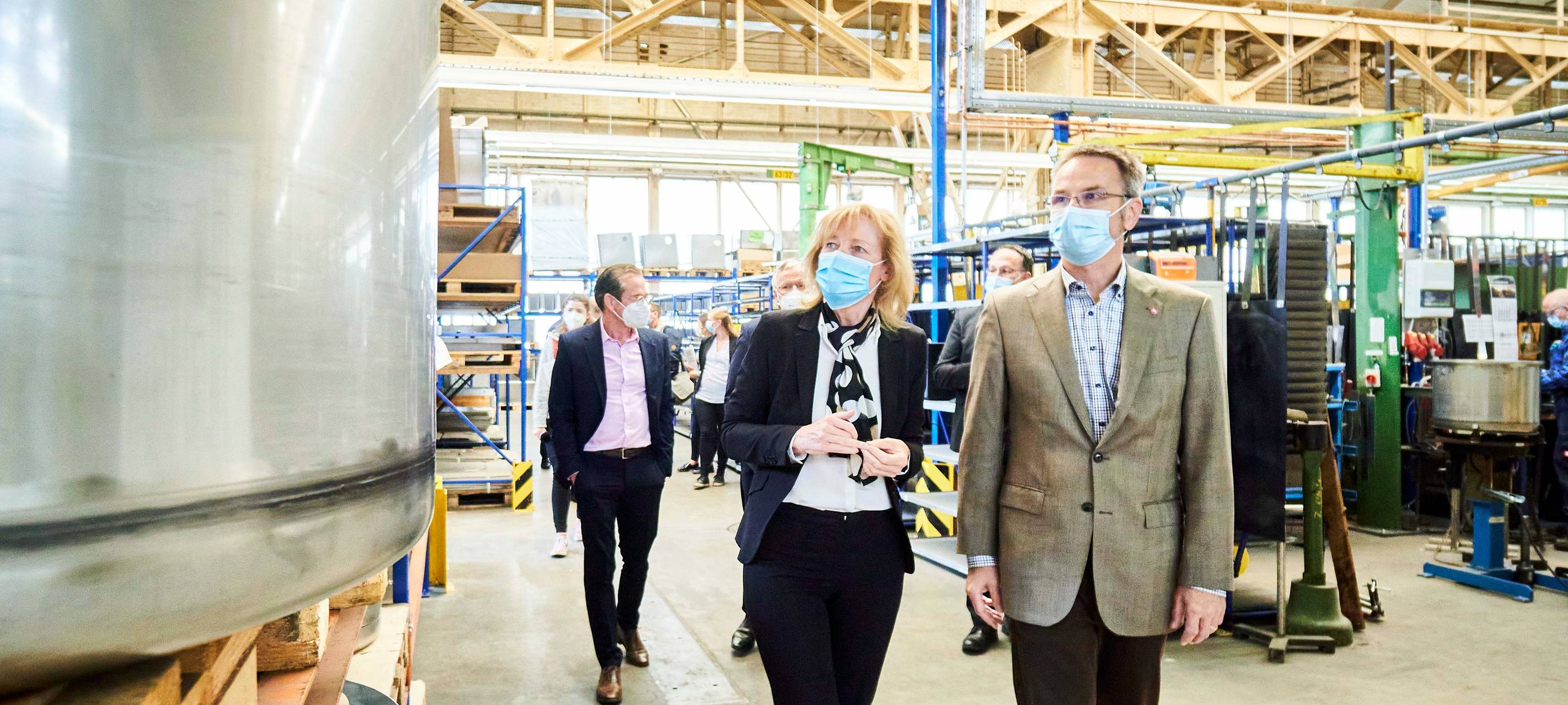 Rundgang bei Phoeniks in Gelsenkirchen