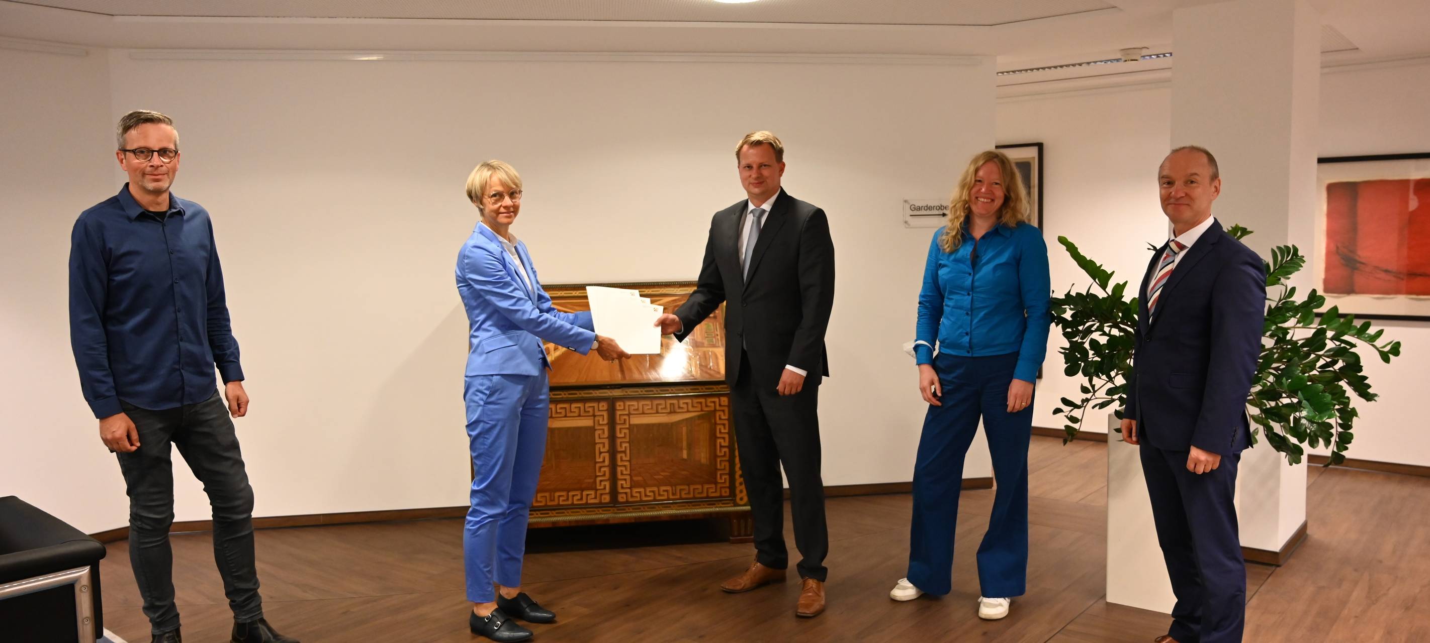 Übergabe Förderbescheide Gelsenkirchen