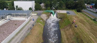 Emschergenossenschaft testet Pumpwerke an der Boye