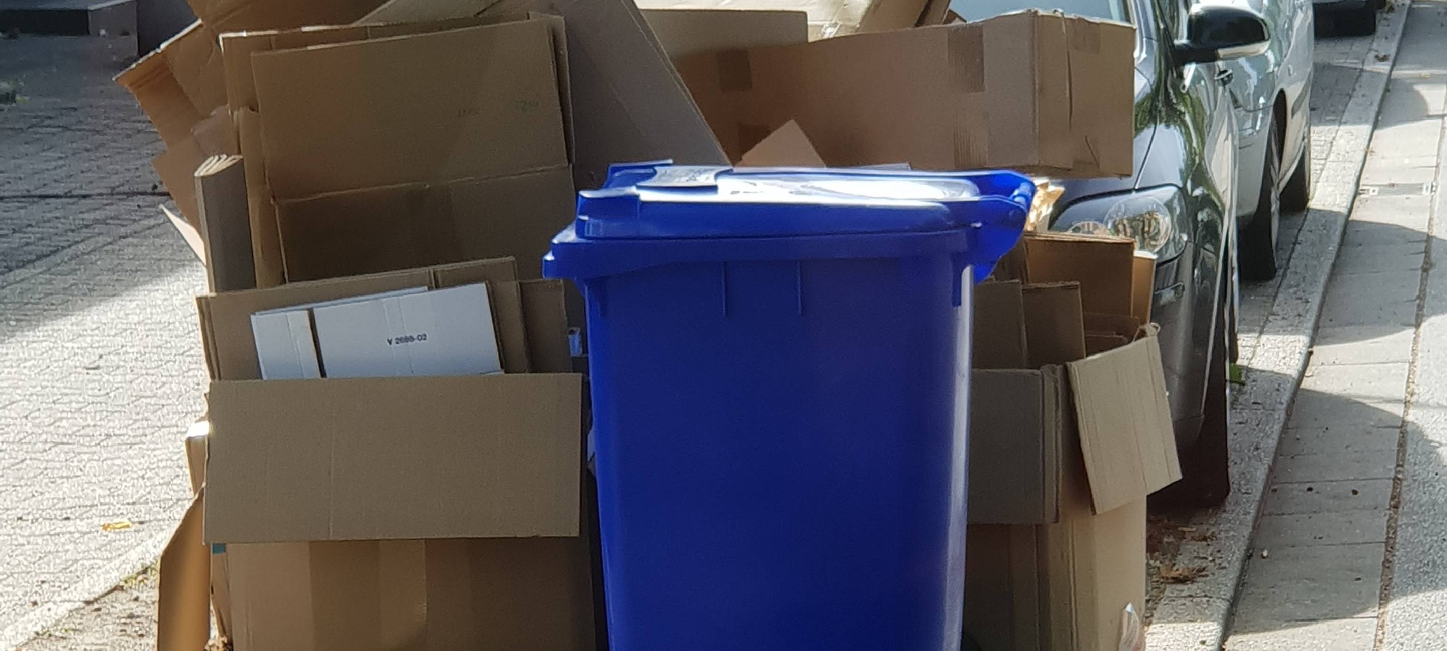 Ärger um Papiermüll in Gladbeck