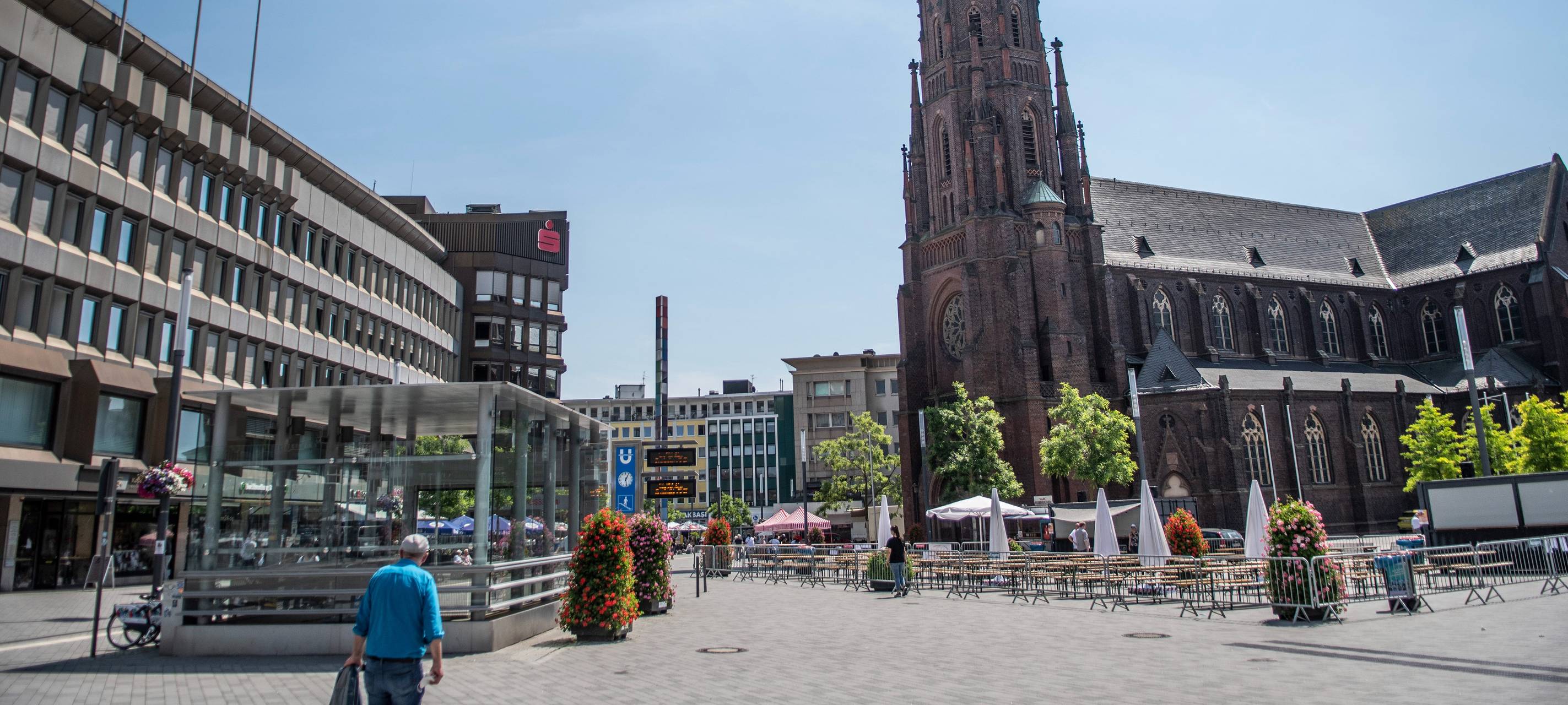 Der Heinrich-König-Platz in Gelsenkirchen