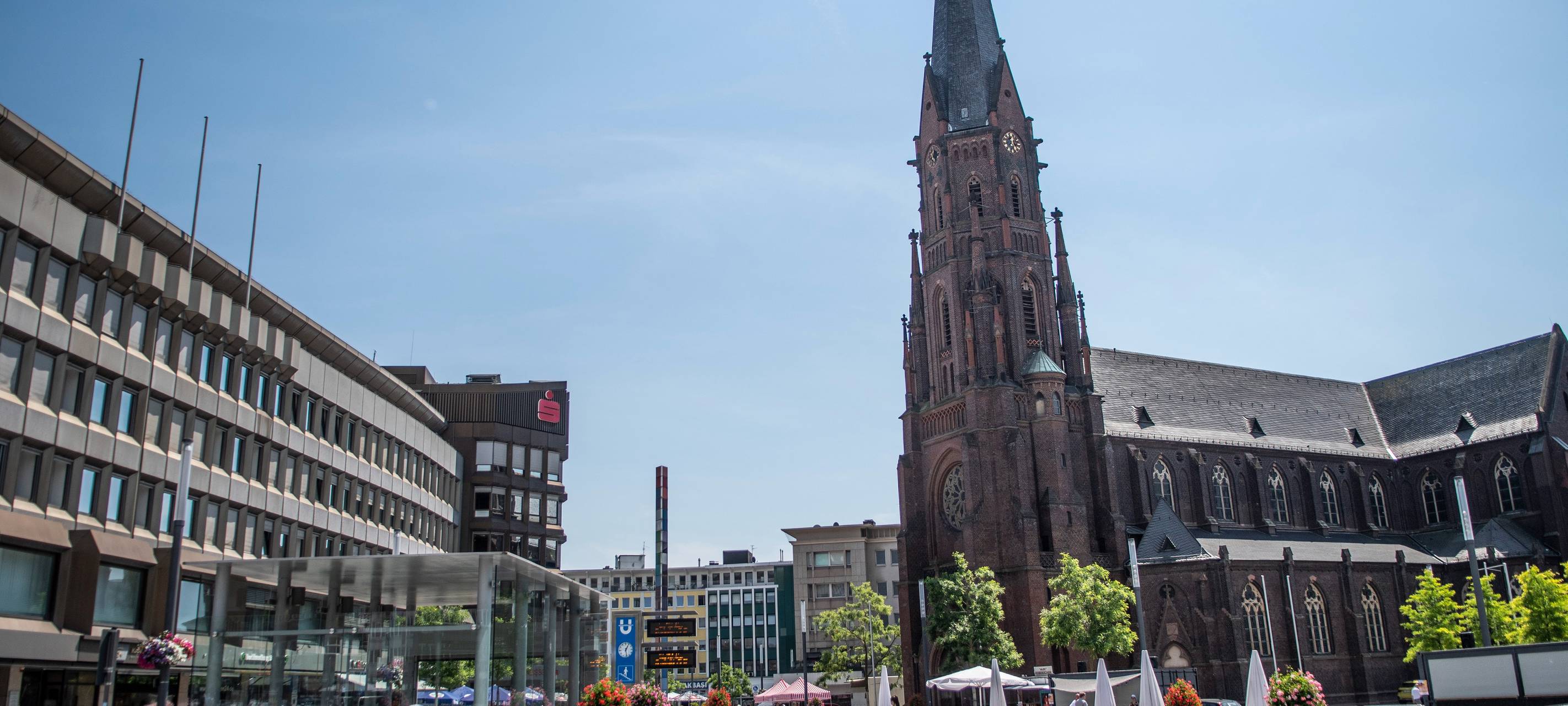 Der Heinrich-König-Platz in Gelsenkirchen