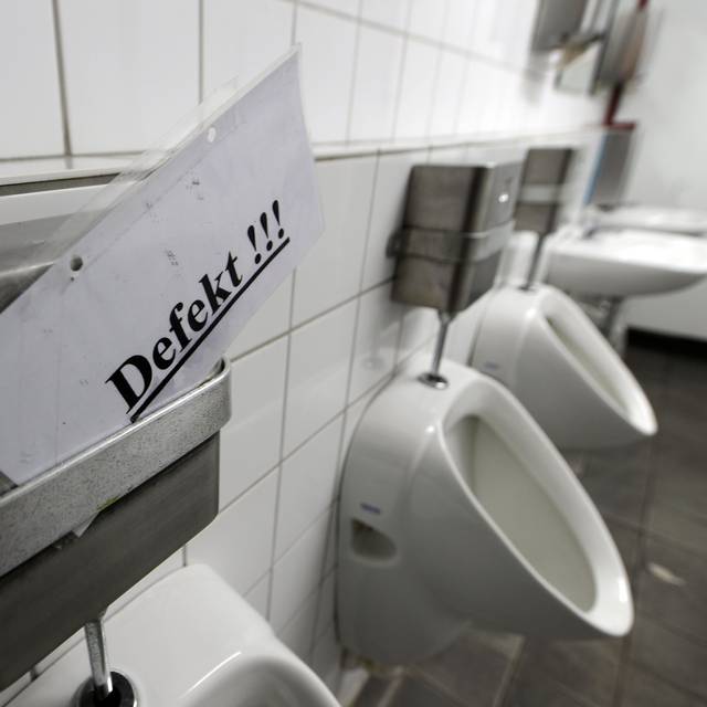 Die öffentlichen Toiletten am Gladbecker Rathaus