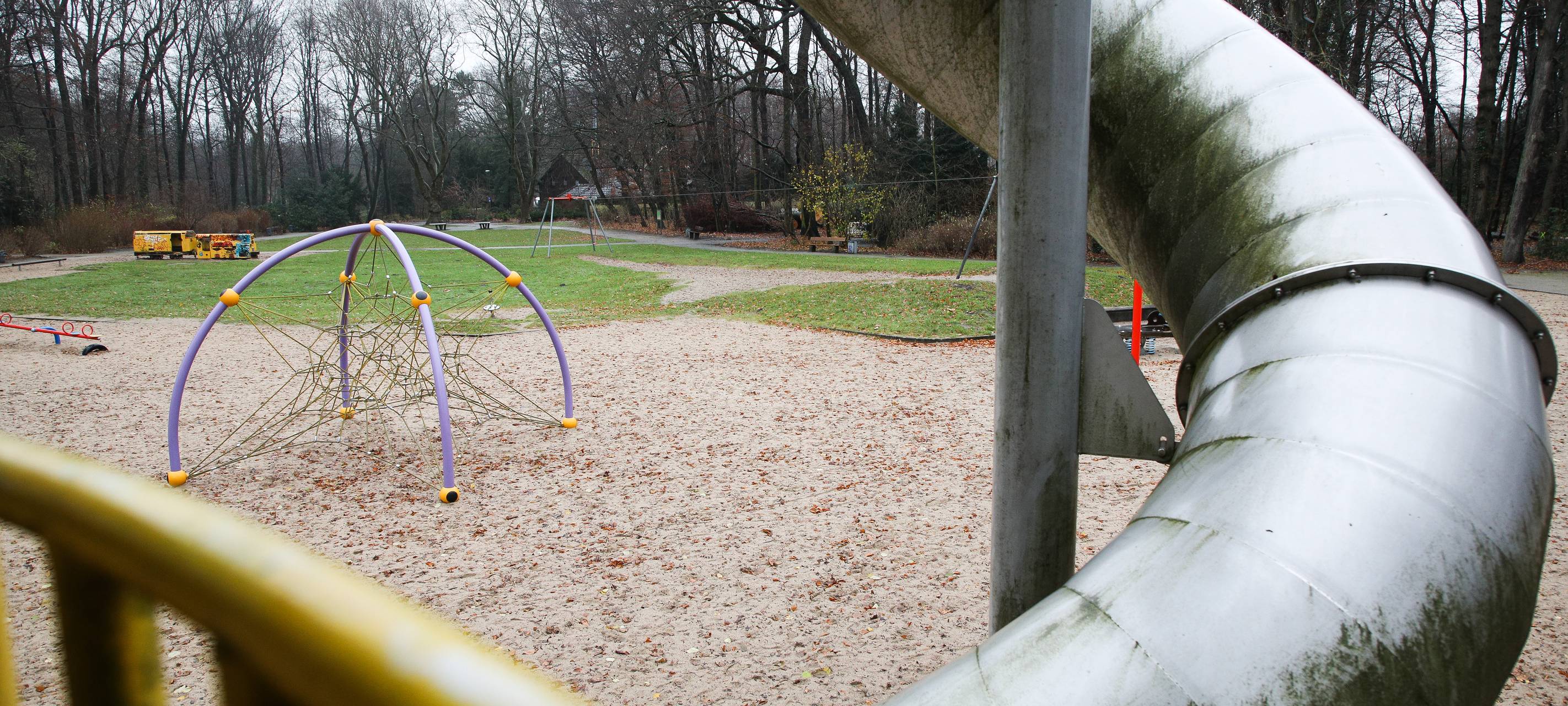 Der Spielplatz am Stadtgarten in Bottrop