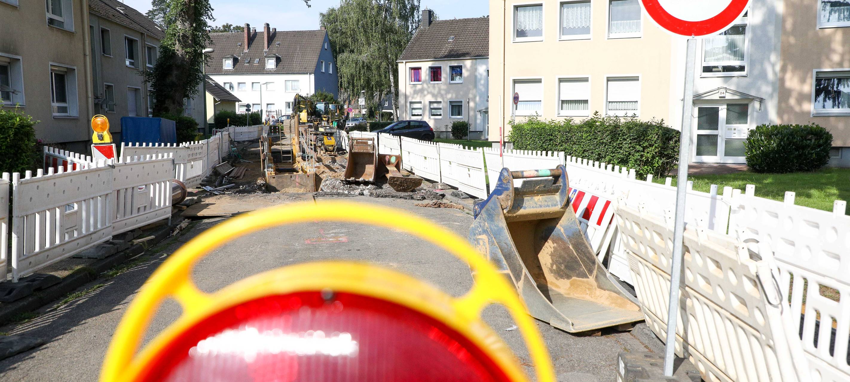 Baustellenschilder in Bottrop-Ebel