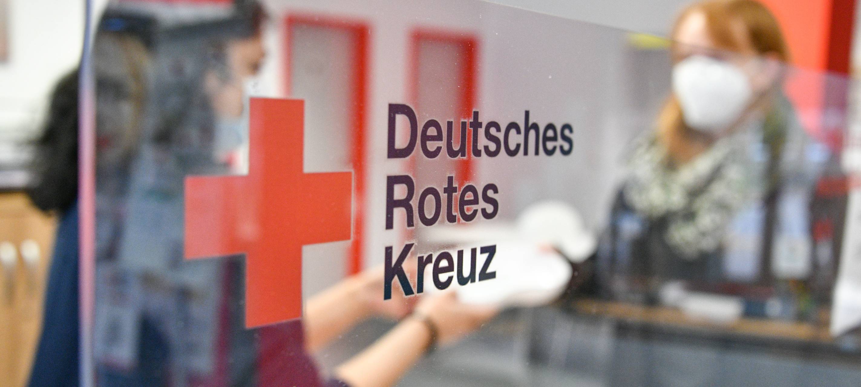 Im Testzentrum des DRK in Gladbeck