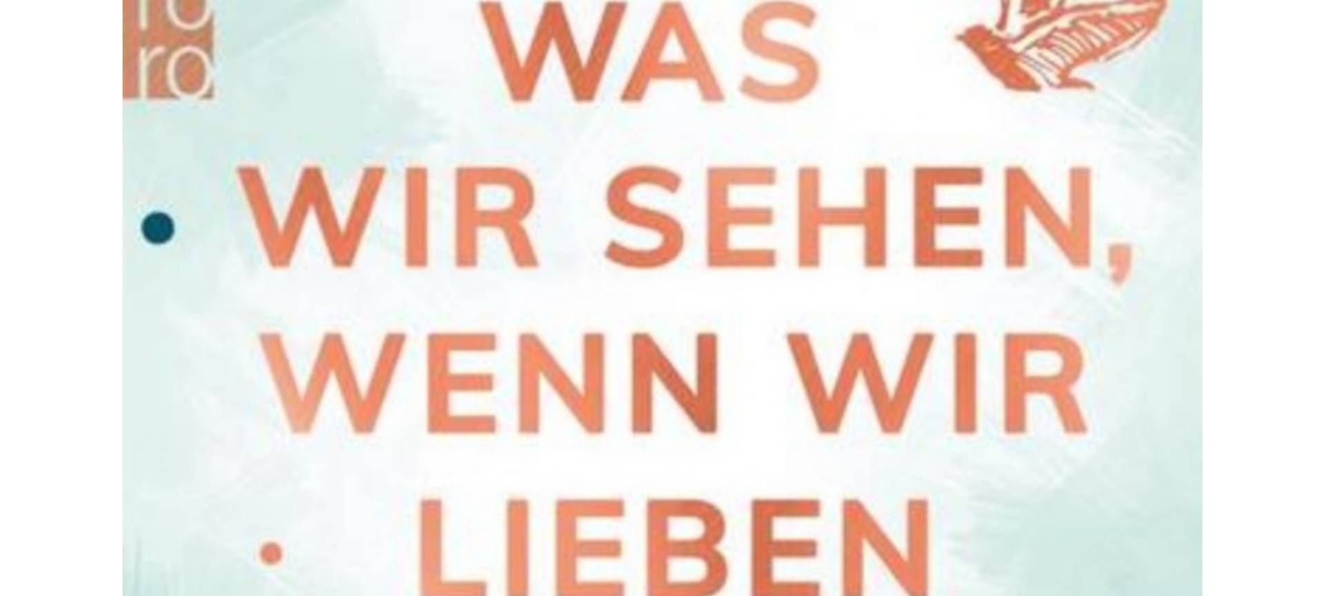 Buchtipp: "Was wir sehen, wenn wir lieben"