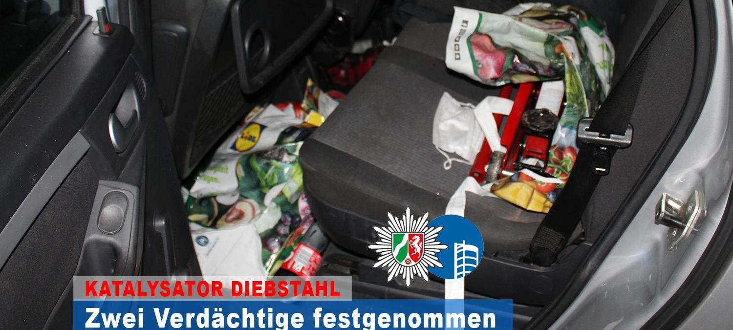 Katalysatoren-Klau: Polizei nimmt Tatverdächtige fest