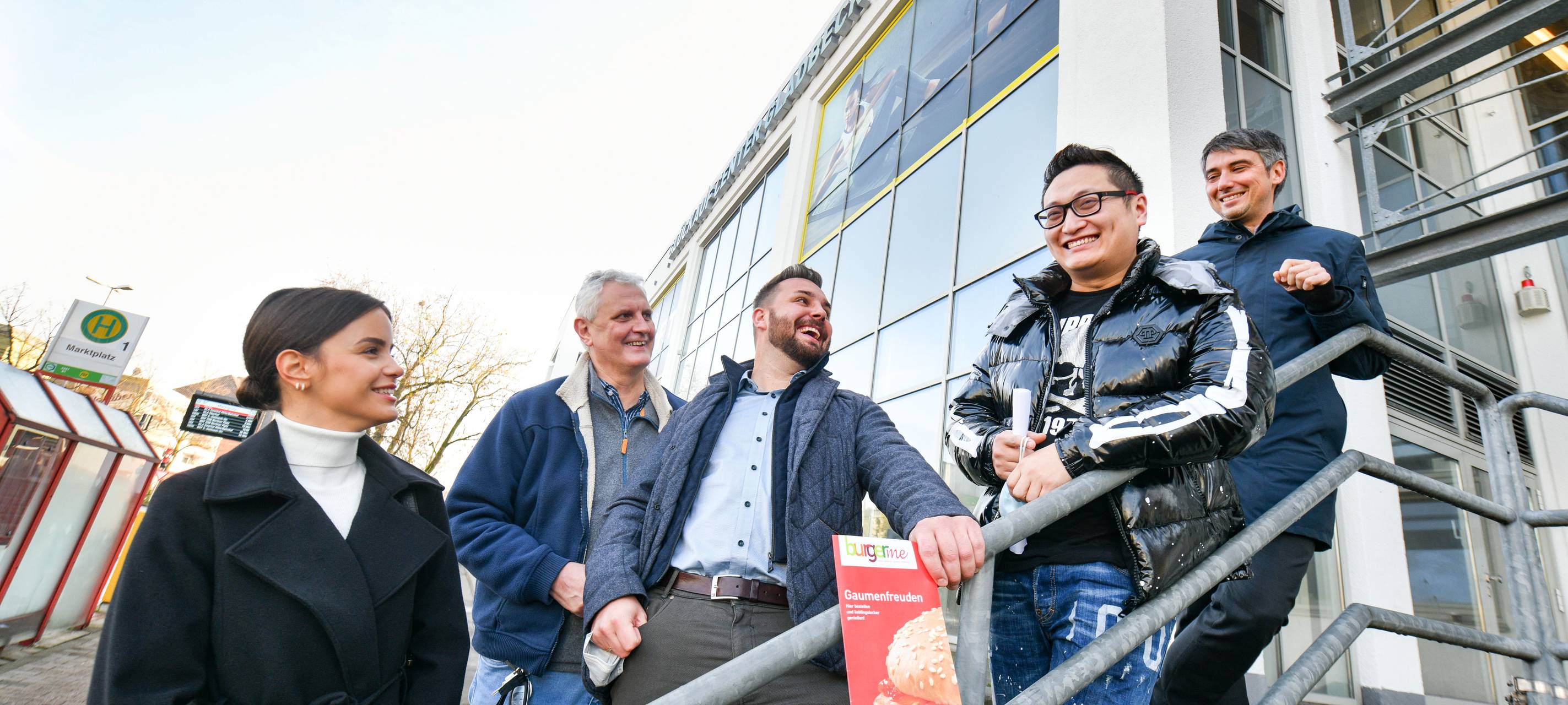 Vorstellung neue Gastronomie im Glückauf-Center