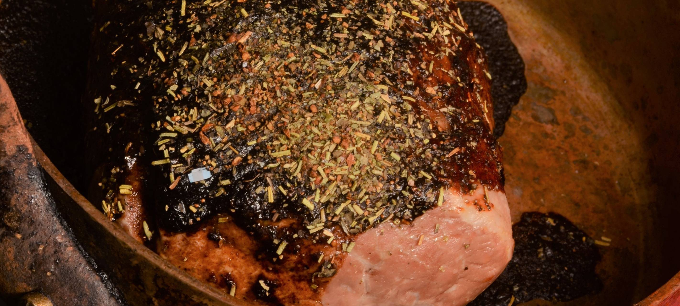 Azteken-Roast vom Schweinerücken mit Hoisin-Basilikum