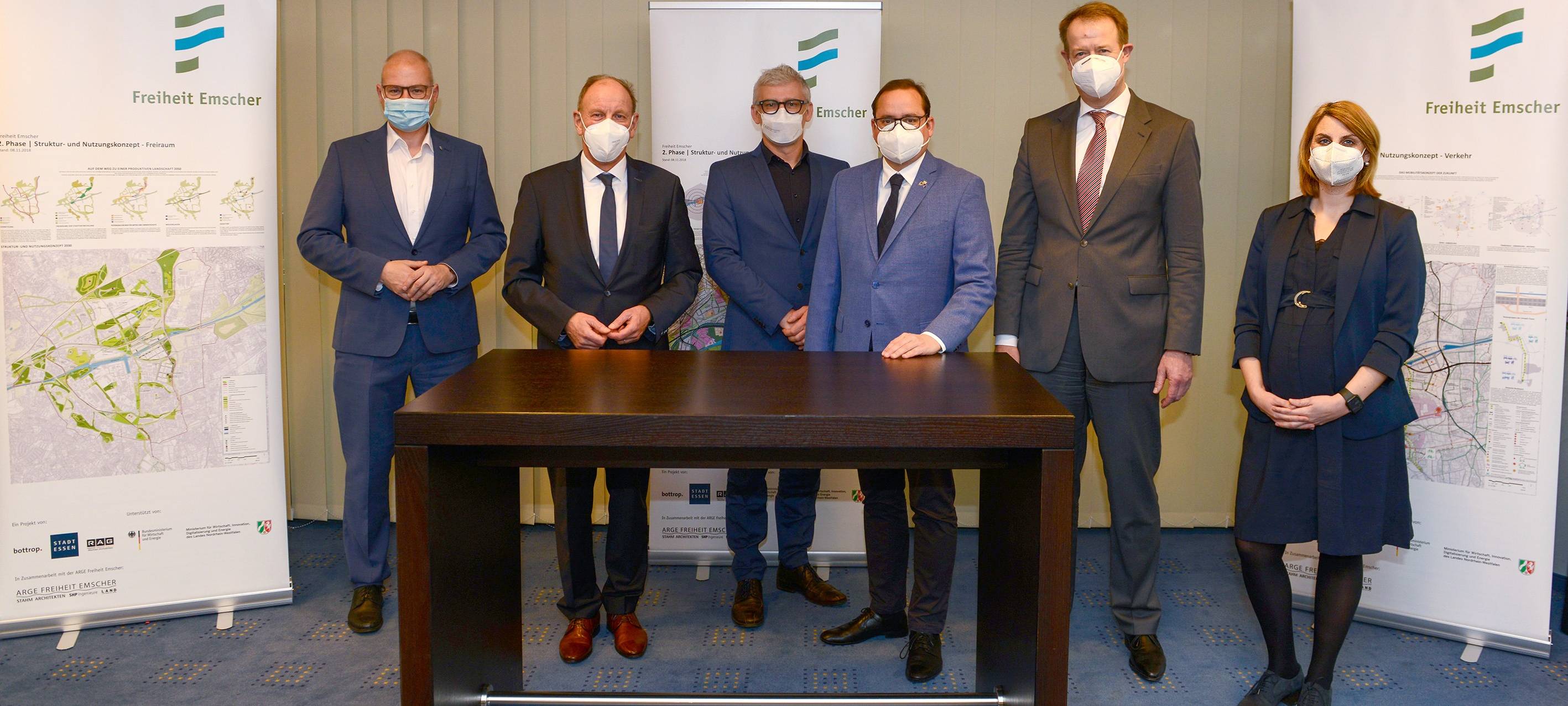 "Freiheit Emscher": Bottrop schließt sich mit Essen und RAG zusammen