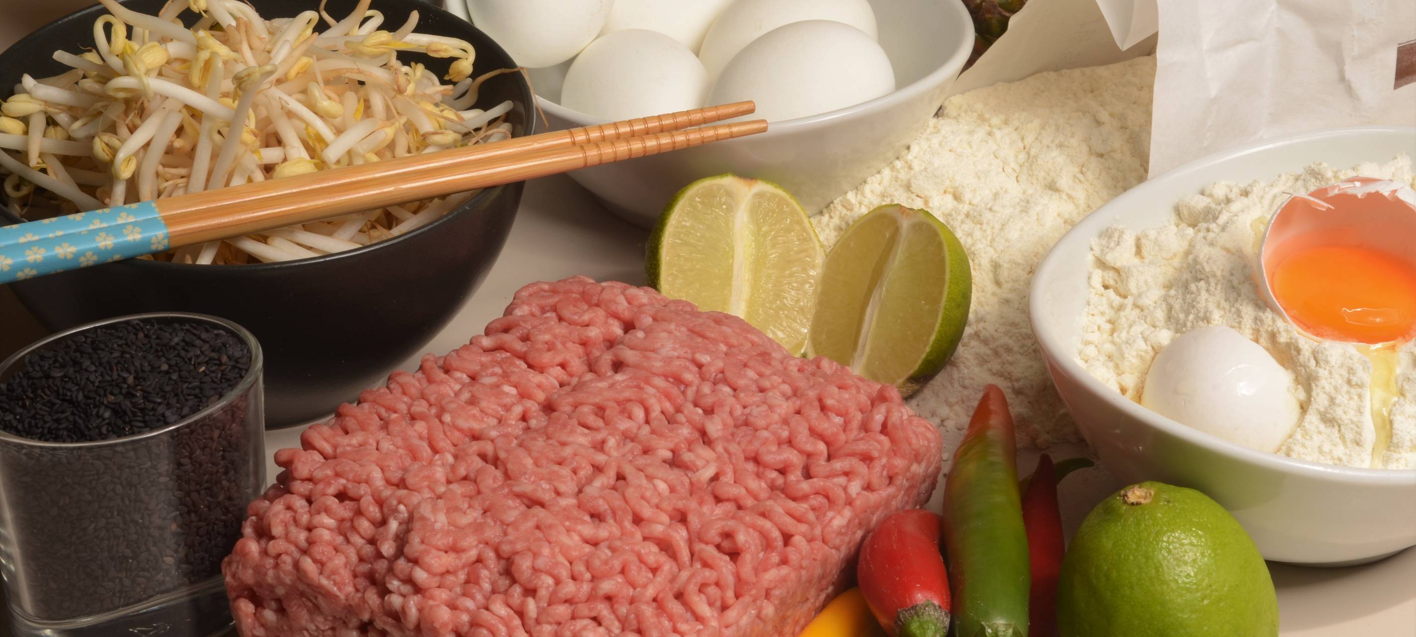 Dim Sum in verschiedenen Varianten