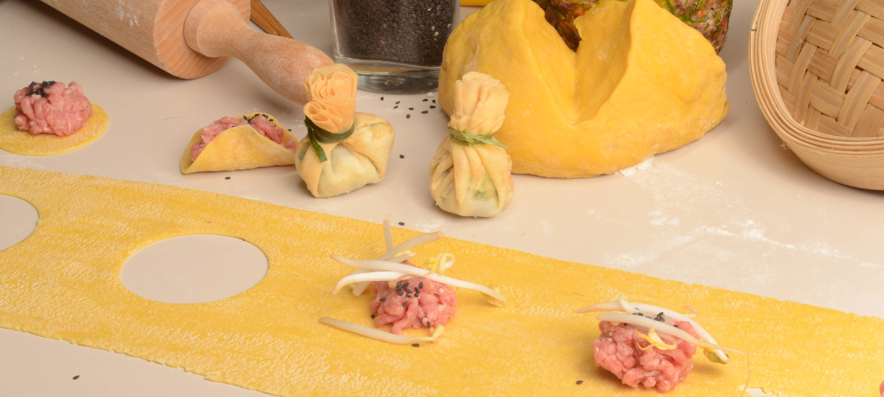 Dim Sum in verschiedenen Varianten