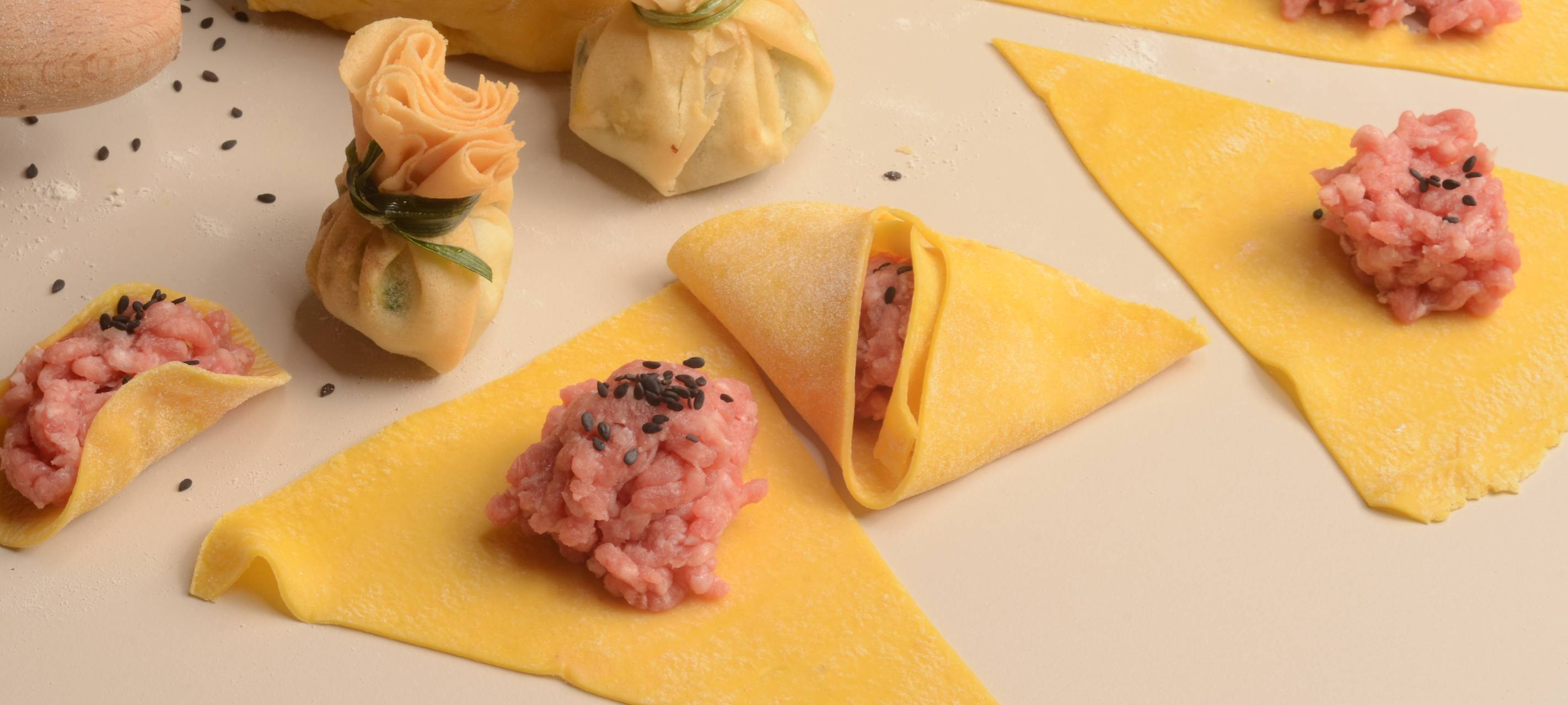 Dim Sum in verschiedenen Varianten